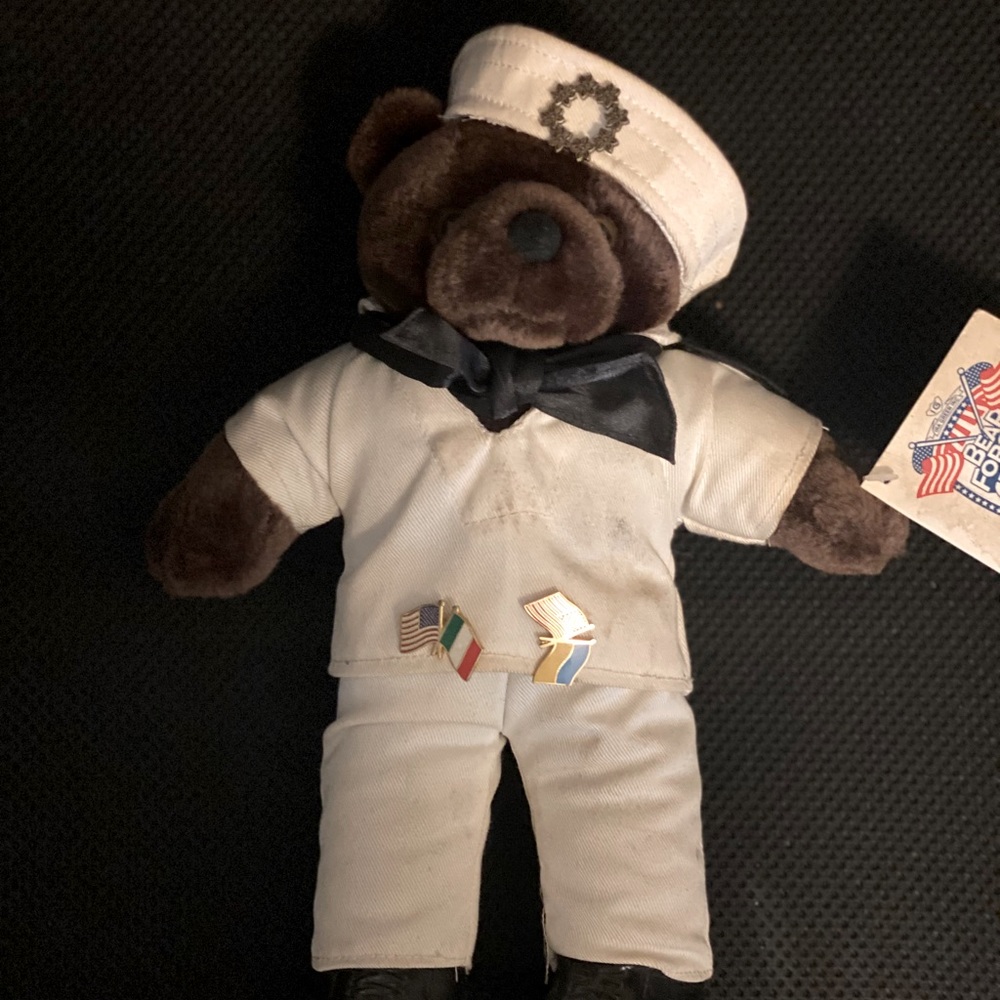 Vintage Navy Bear-Collectible